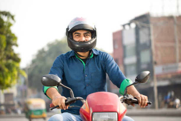 man on the bike